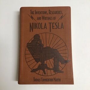 NIKOLA TESLA The Inventions Researches and Writings Book Deluxe Faux Leather